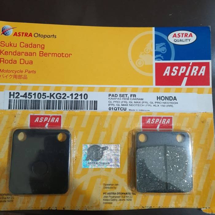 Kampas Cakram Depan GLPRO - Neotech / GLMax - Neotech & Belakang KLX150