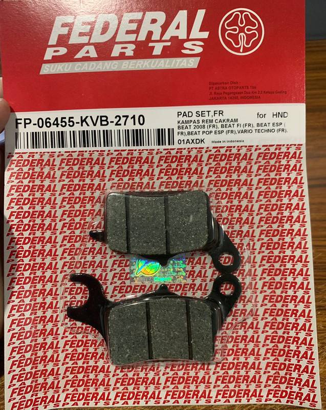 Kampas Cakram Depan Vario Techno - CBS - 125 / Beat New - FI - ESP - Pop / Scoopy / Spacy