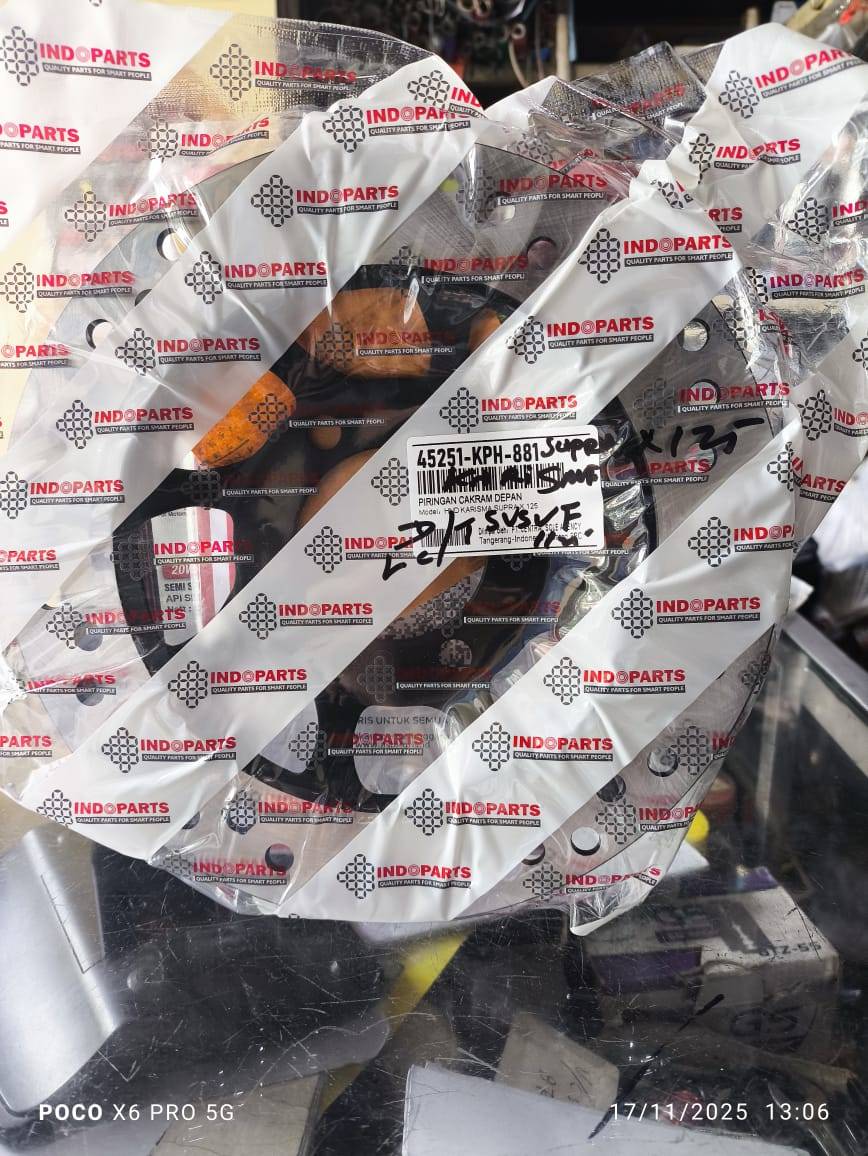 Piring Cakram Depan Karisma / Supra Fit New - X 125 / Kirana / Revo 100