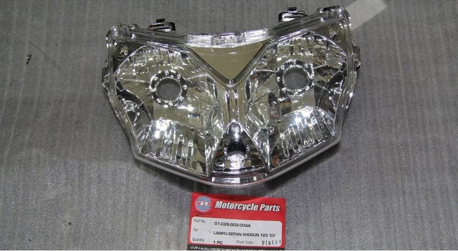 Lampu Depan Shogun 125 New 2007