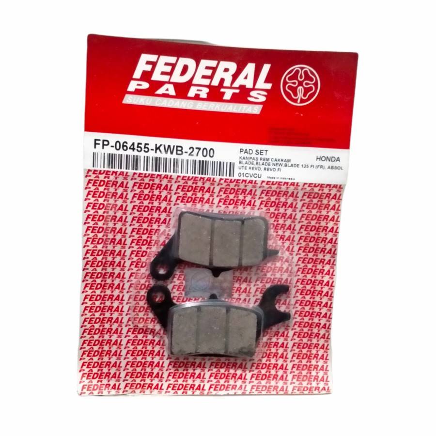 Kampas Cakram Depan Blade - New - 125 FI / Revo Absolute - Fit / Revo FI / Supra X 125 Helm In