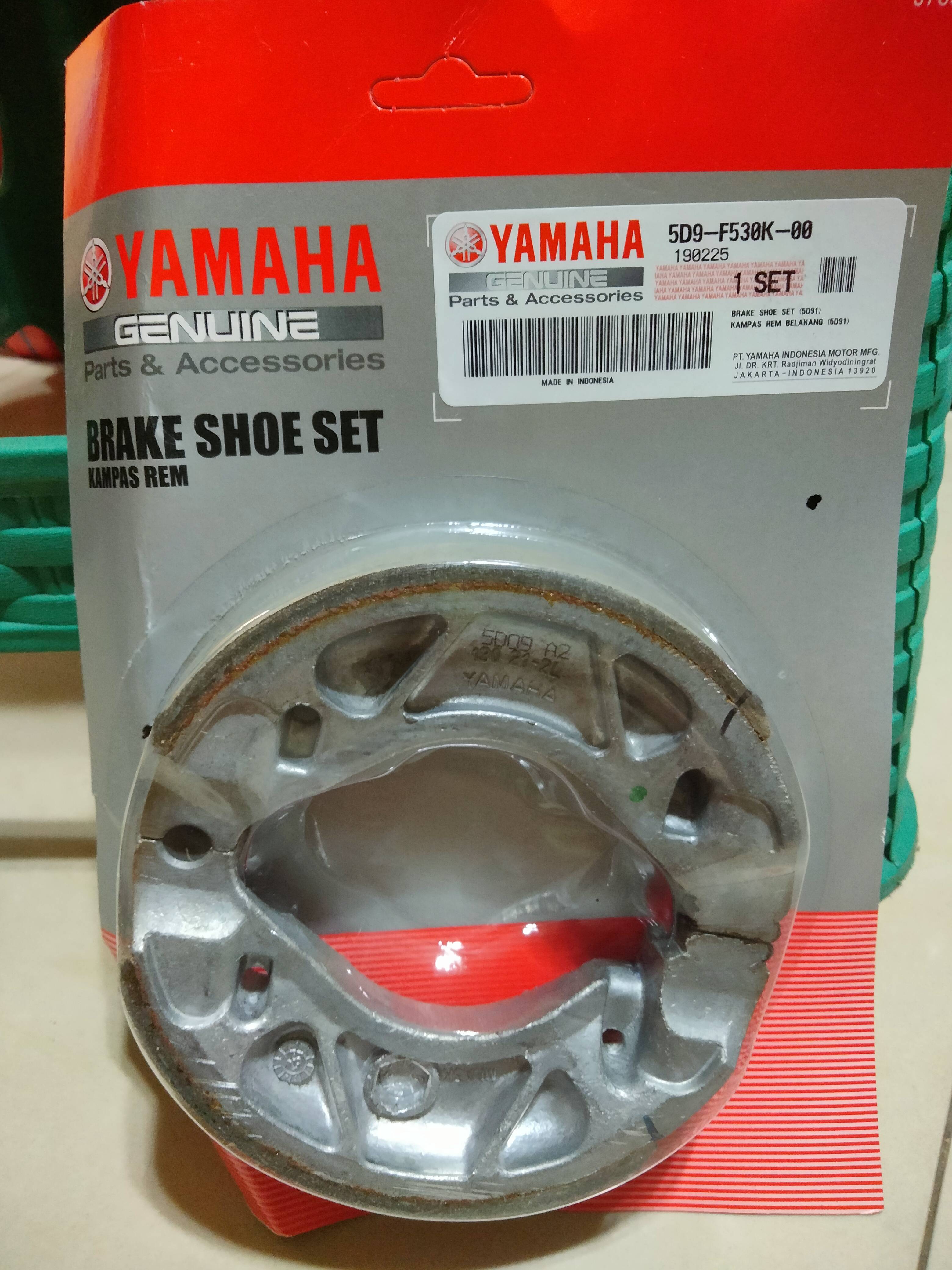 Kampas Rem Belakang Vega ZR / Jupiter Z New 2010 - Z1 (5D9-F530K-00)