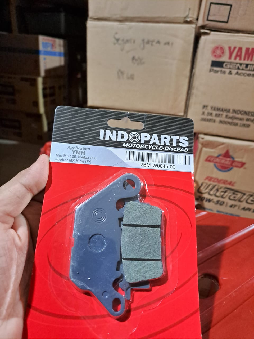 Kampas Cakram Depan Jupiter MX King / Mio M3 - Z - S - Soul GT125 / NMax / Aerox 155 / Lexi (2BM-W0045-00)