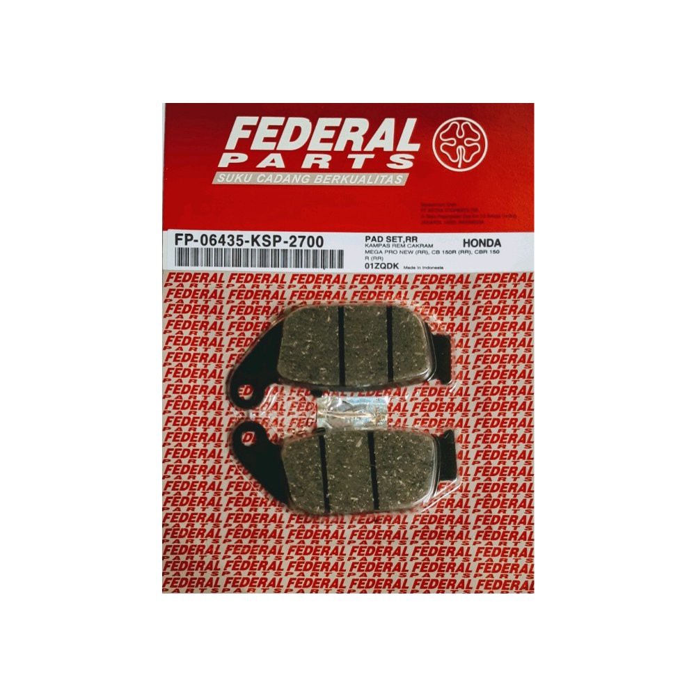 Kampas Cakram Belakang Megapro New 150 Monoshok / CB150R / CBR150R / CRF150 / Sonic / Supra GTR