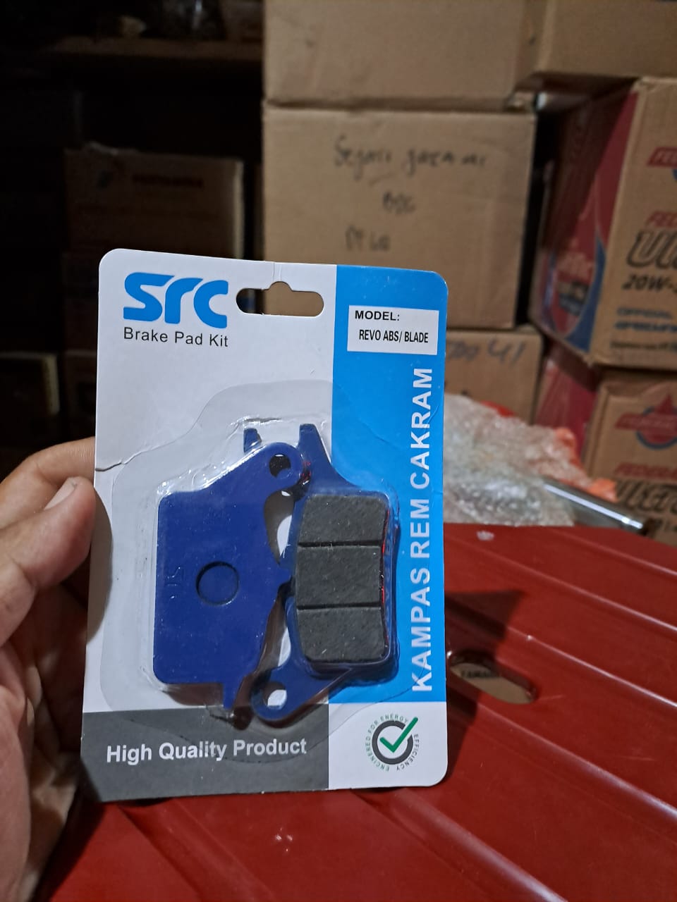 Kampas Cakram Depan Blade - New - 125 FI / Revo Absolute - Fit / Revo FI / Supra X 125 Helm In