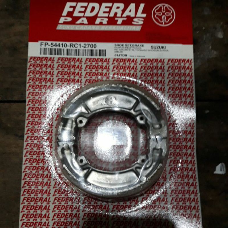 Kampas Rem Belakang RC / A100 / Crystal / Bravo / TRS / Satria / Shogun 110 - 125 / Tornado / Smash - New / Kaze