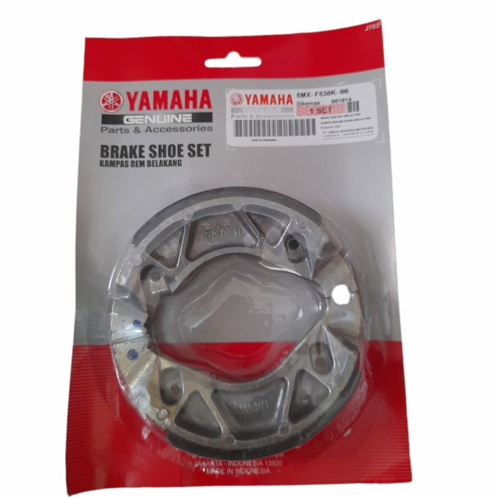 Kampas Rem Belakang Jupiter MX / Jupiter Z New 2006 / Vega R New / Mio All Series / Xeon / X-Ride / Nouvo (5MX-F530K-00)