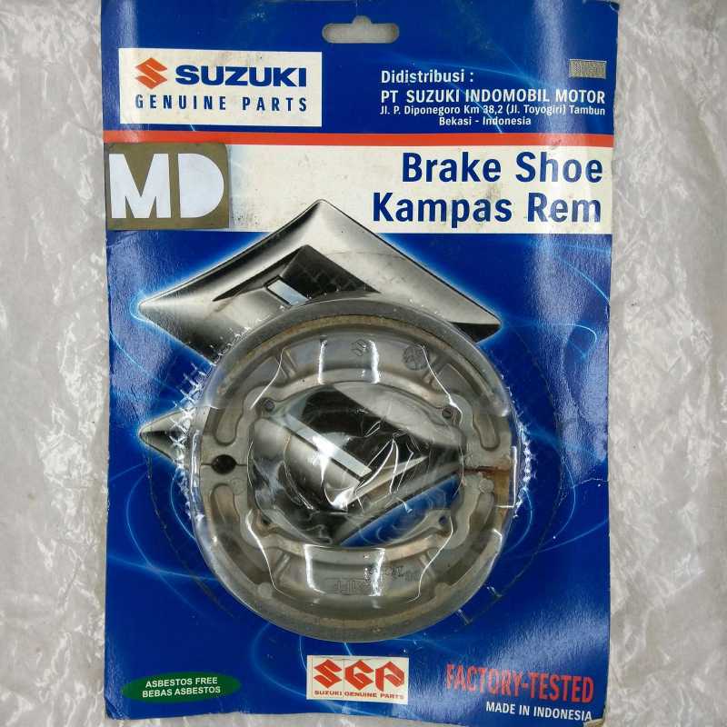 Kampas Rem Belakang RC / A100 / Crystal / Bravo / TRS / Satria / Shogun 110-125 / Tornado / Smash-New  (54410-35450-000)