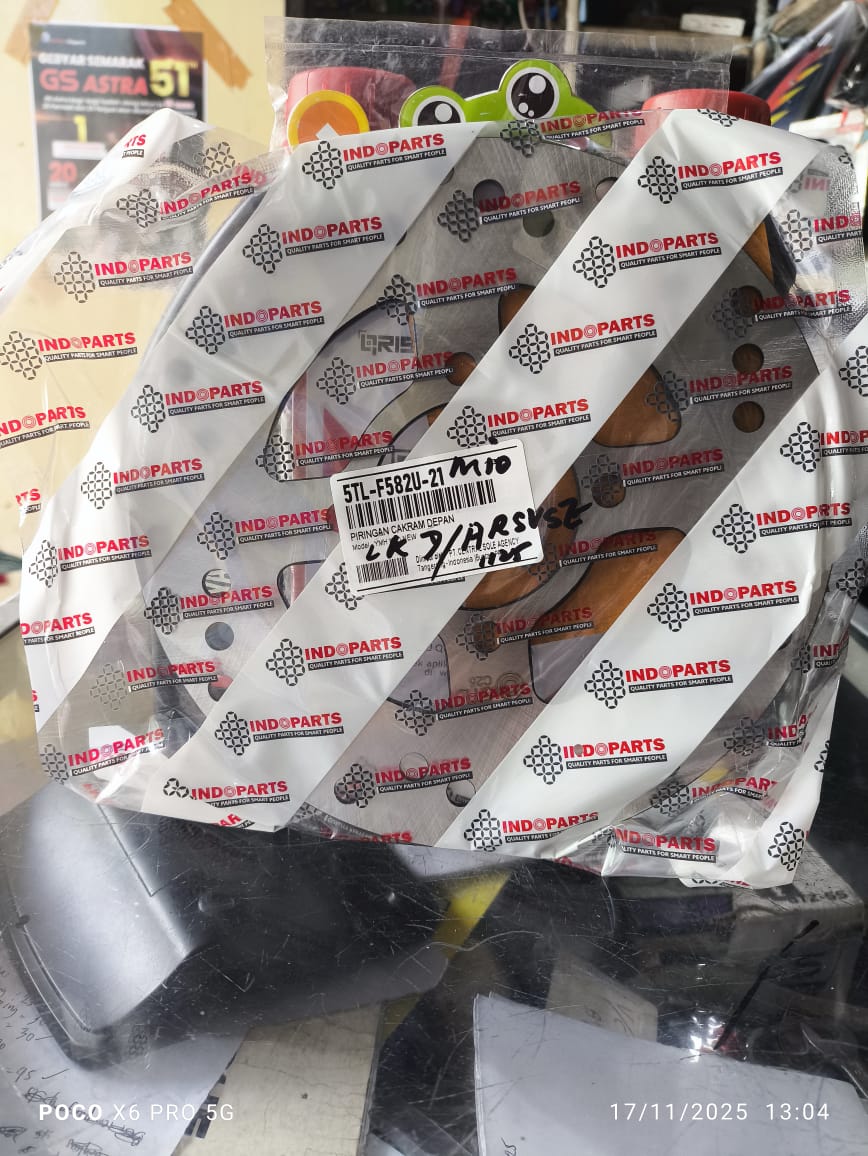 Piring Cakram Depan Mio Sporty - Smile - Soul Karbu - Fino Karbu