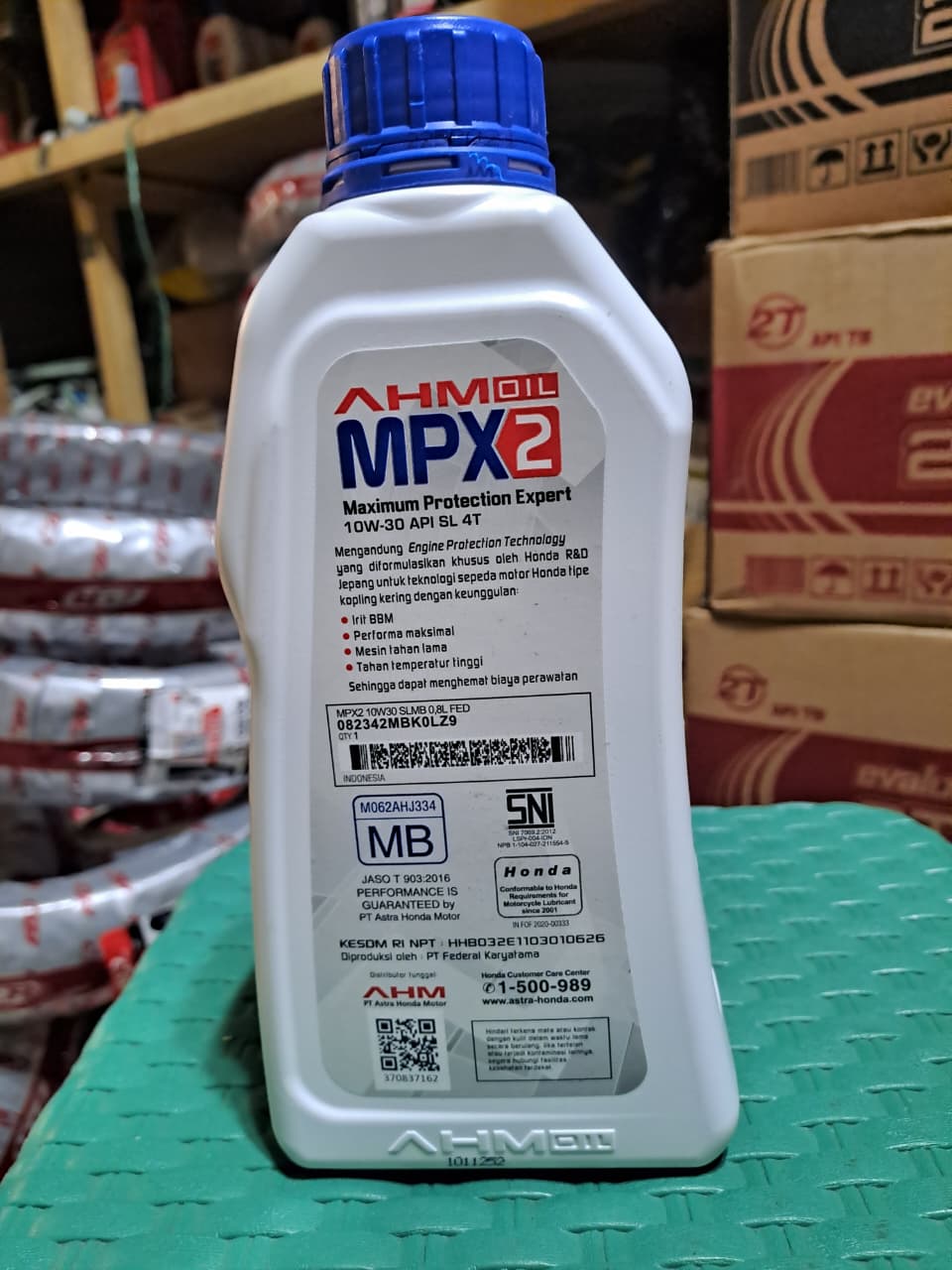 Oli MPX 2 10W-30 4T 0.8L MB