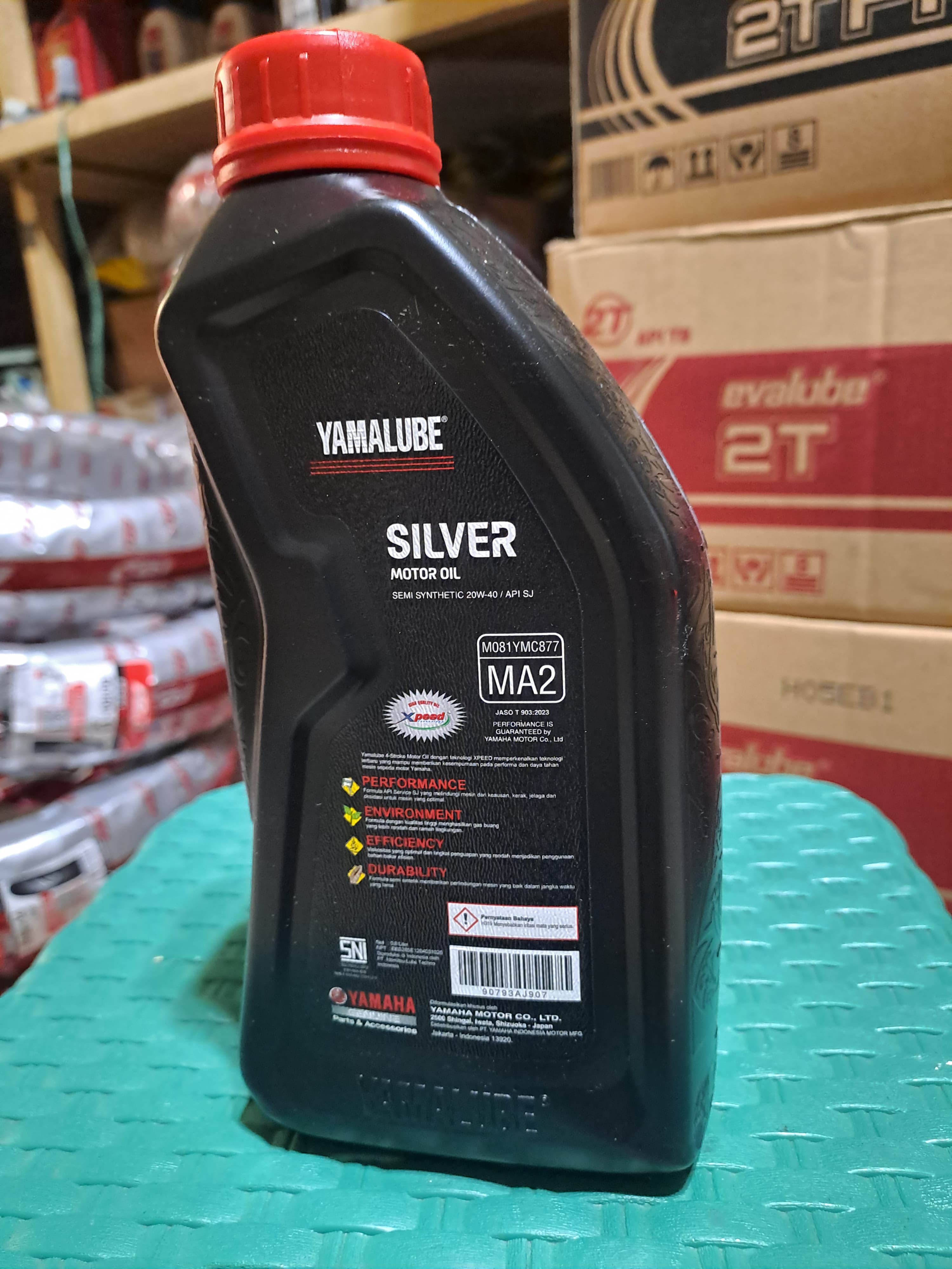 Oli Silver 20W-40 4T 0.8L MA2