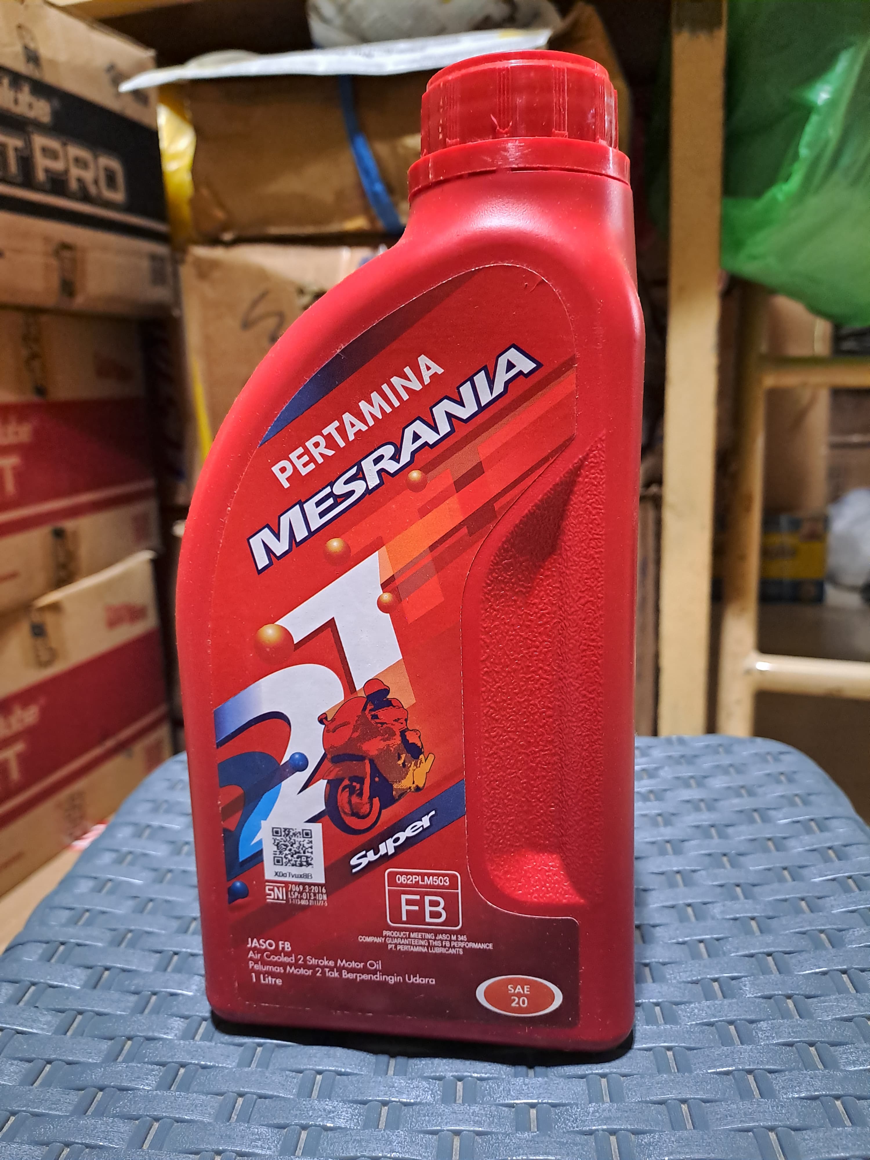 Oli Mesrania 2T Super SAE 20 1L