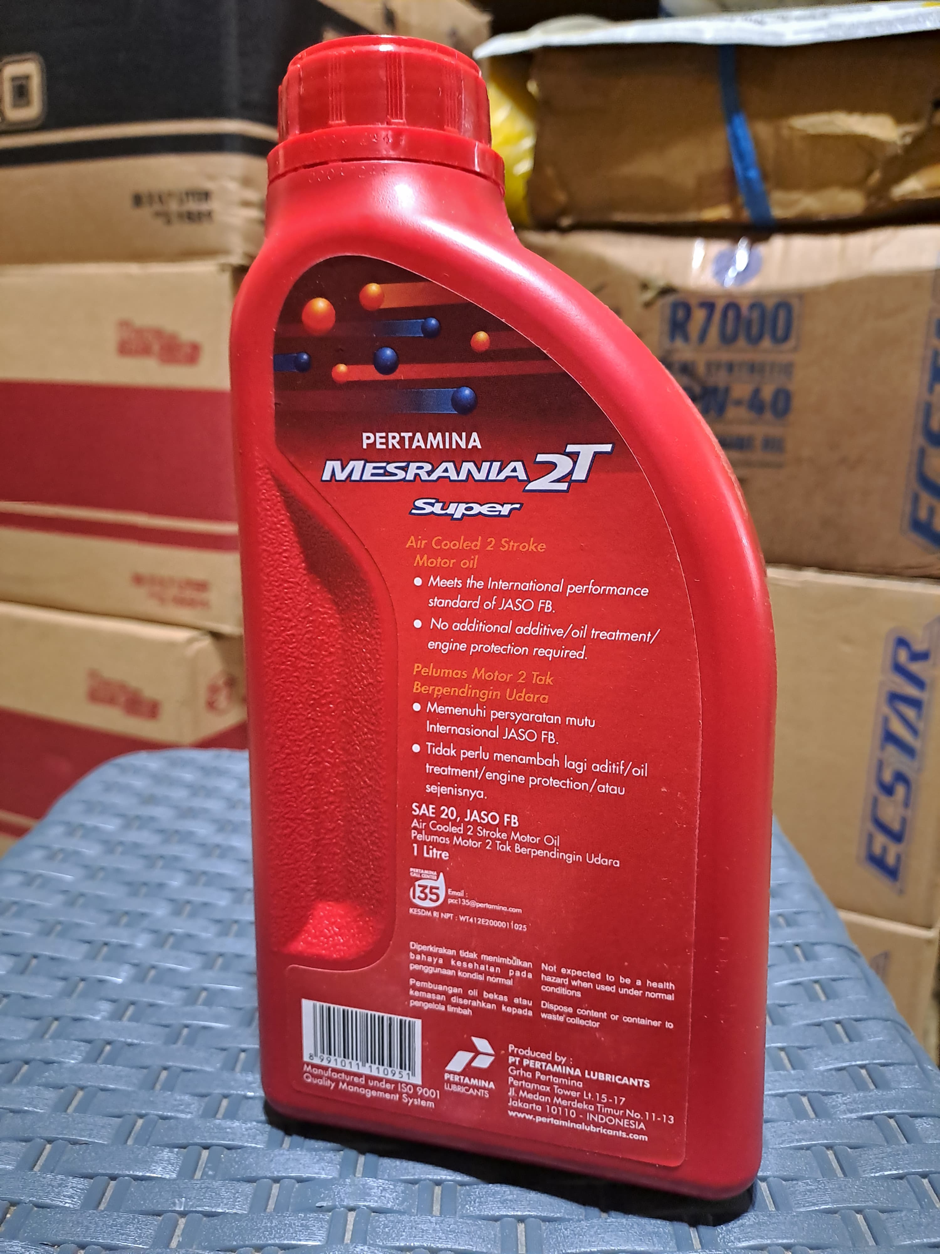 Oli Mesrania 2T Super SAE 20 1L