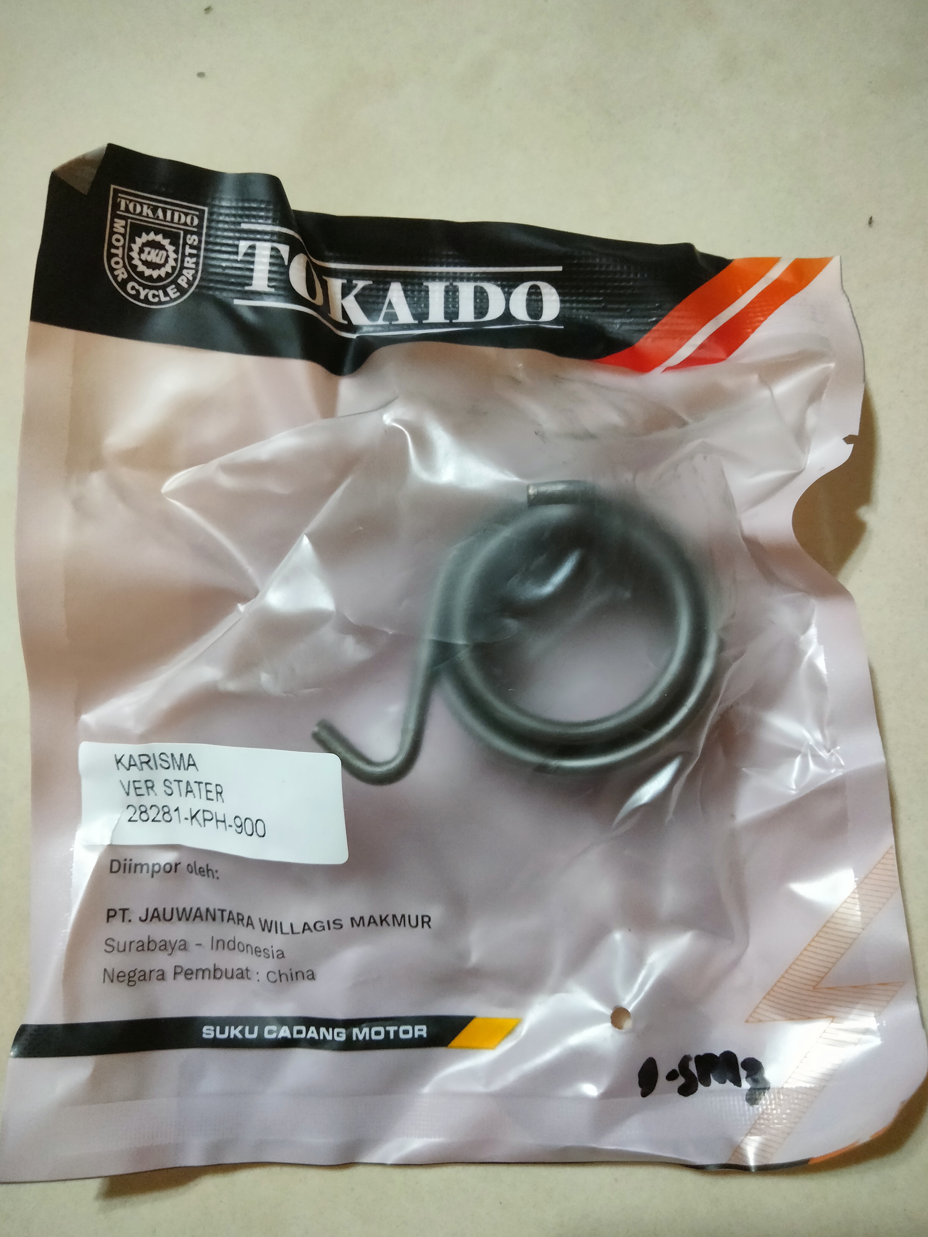 Per Stater Karisma - X / Supra X 125 / Kirana (28281-KPH-900)