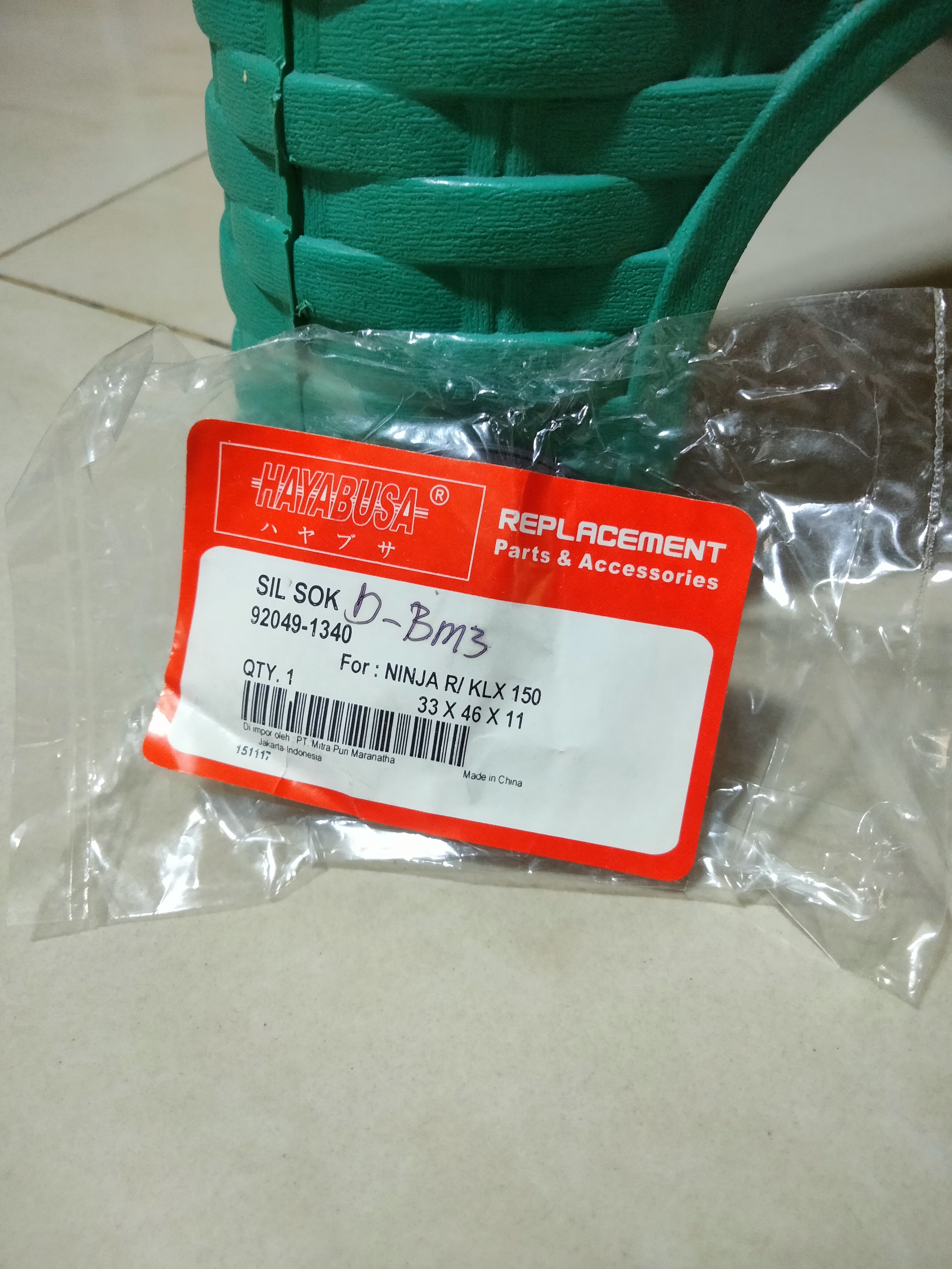 Oli Seal Shok Depan Ninja R / KLX150 (33-46-11) (1 BH)