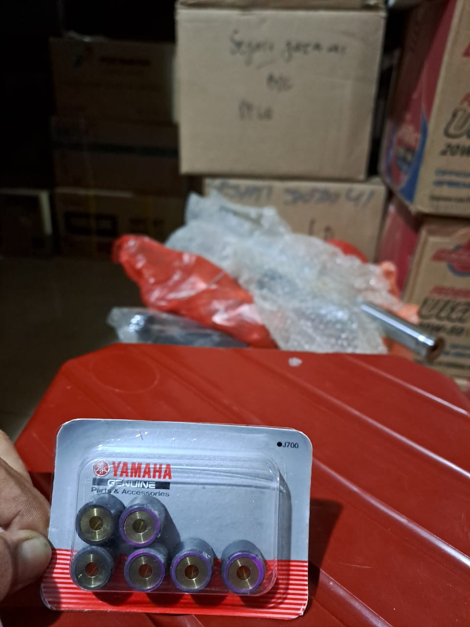 Roller Mio Sporty - Smile - Soul Karbu - Fino Karbu / Nouvo (28D-W1763-00) (1 SET = 6 BH)