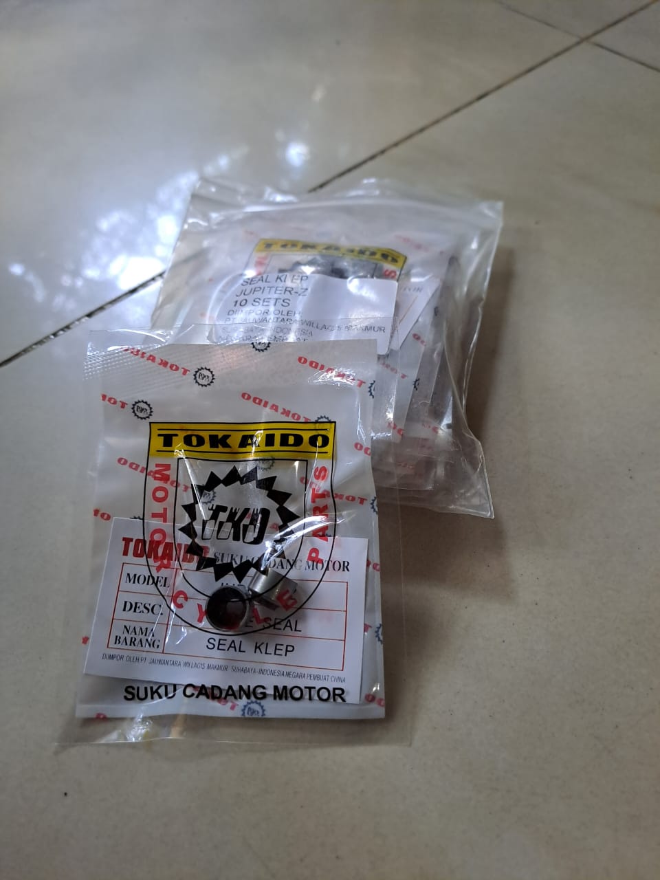 Oli Seal Klep Jupiter / Z / New / Crypton / Vega R / Vega R New / Vega ZR (1 PSG = 2 BH)